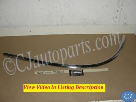 OEM 1959 1960 Cadillac Deville FLAT TOP LEFT SIDE FRONT LOWER WINDSHIELD MOLDING TRIM #3631388